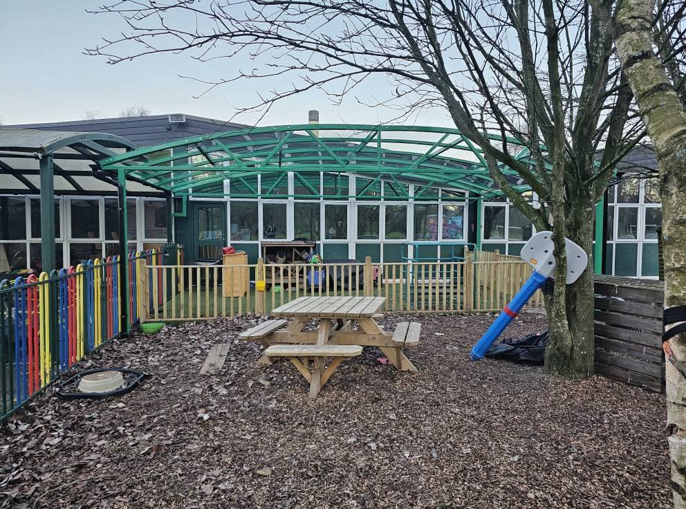 Two play-area canopies, Trinity Primary School
